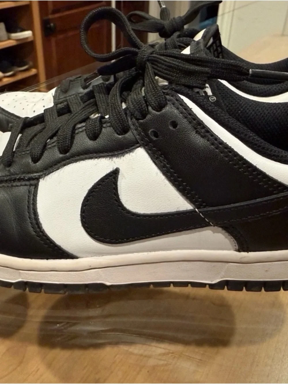 Nike Dunk Low Panda Black and White Low-Top Sneakers